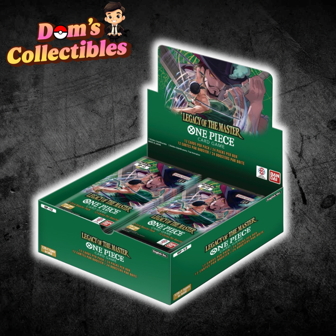 Legacy Of The Master Op-12 One Piece Booster Box