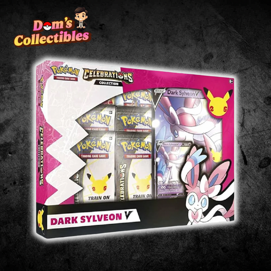 25th Anniversary Celebrations Dark Sylveon V Collection Box