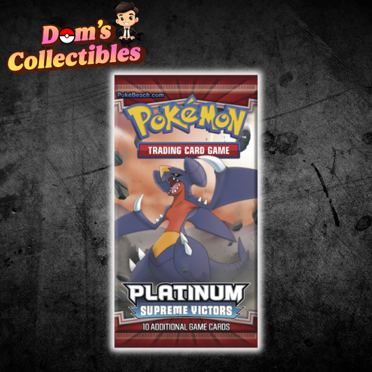Pokemon Platinum Supreme Victors Booster Pack Sealed Garchomp